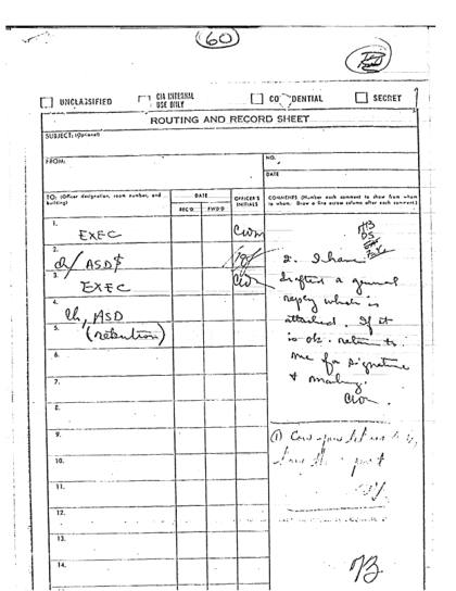 Documentos de OVNI de la CIA