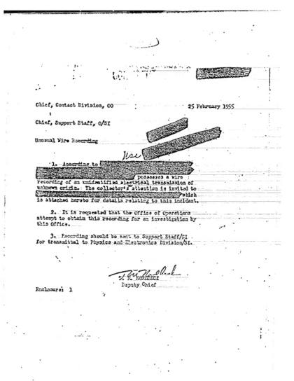 Documentos OVNI de la CIA