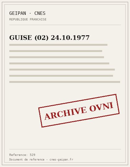 GUISE (02) 24.10.1977