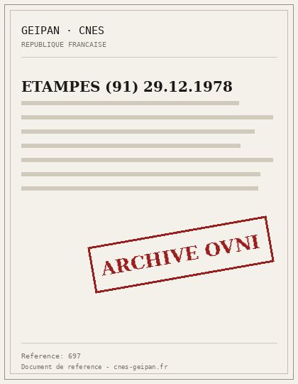 ETAMPES (91) 29.12.1978