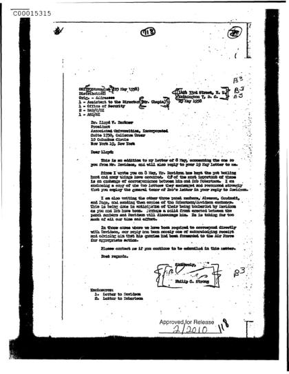 Documentos OVNI de la CIA