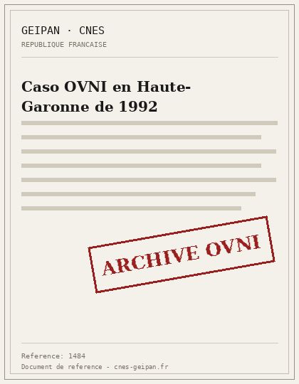 Bólido fugaz sobre Cierp-Gaud en 1992
