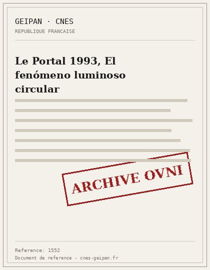 Le Portel 1993, bolas de luz generadas por un carnaval con láser