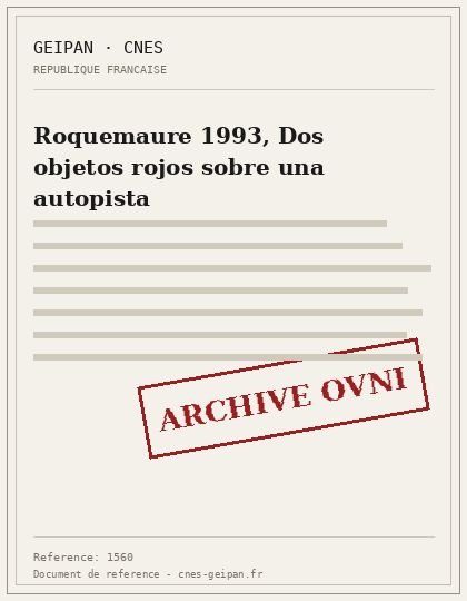 Roquemaure 1993, dos esferas rojas sobre un canal en Nochebuena
