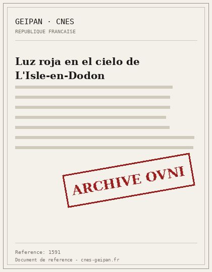 Bola blanca giratoria en L'Isle-en-Dodon explicada por un láser de discoteca