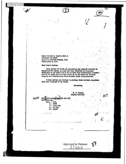Documentos OVNI de la CIA