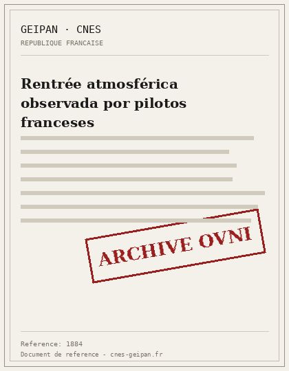 Luz azul-verde reportada por pilotos en vuelo