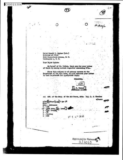Documentos OVNI de la CIA