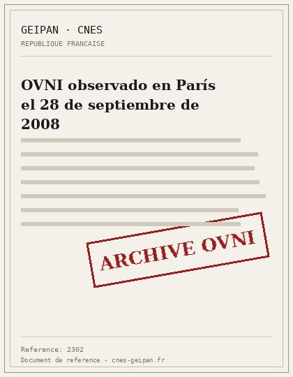 Dos puntos rojos sobre París sin verificación posible