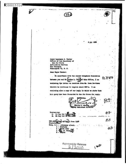 Documentos OVNI de la CIA