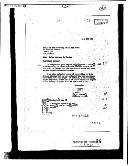 Documentos OVNI de la CIA
