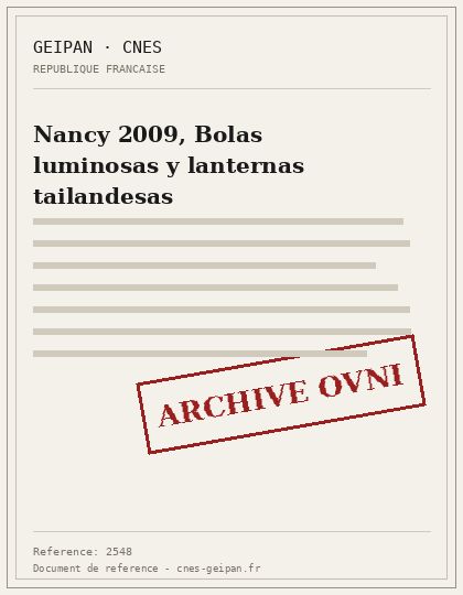 Nancy 2009, Bolas luminosas y lanternas tailandesas
