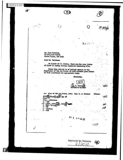 Documentos OVNI de la CIA