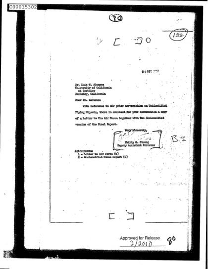 Cartas de la CIA sobre OVNI