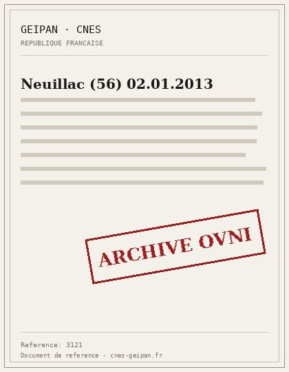 Neuillac (56) 02.01.2013