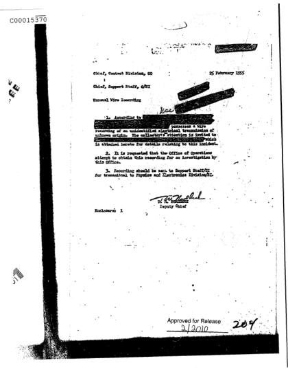 Documentos OVNI de la CIA