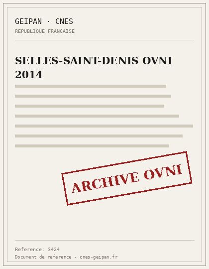 SELLES-SAINT-DENIS OVNI 2014