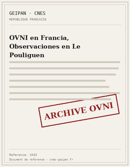 OVNI en Francia, Observaciones en Le Pouliguen