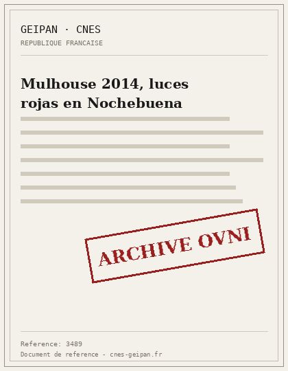 Mulhouse 2014, luces rojas en Nochebuena