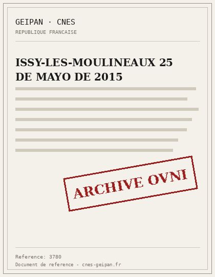 ISSY-LES-MOULINEAUX 25 DE MAYO DE 2015