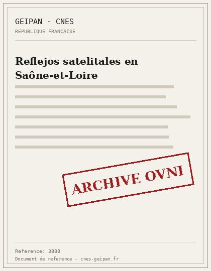 Reflejos satelitales en Saône-et-Loire