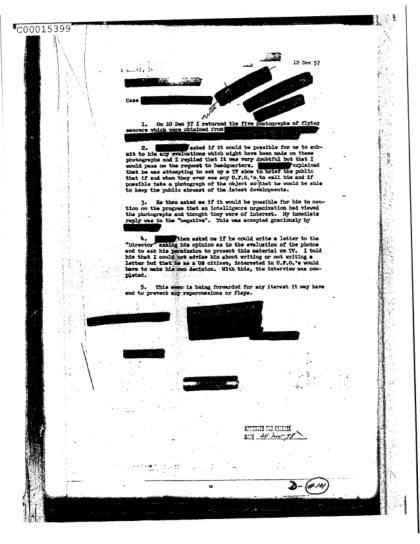 Documentos OVNI de la CIA