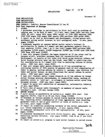 Documentos de la CIA sobre OVNIs