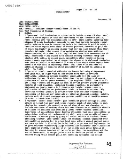 Documentos de la CIA sobre OVNI