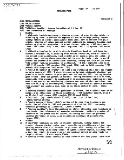Documentos Soviéticos sobre OVNIS