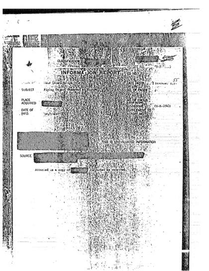 Documentos OVNI de la CIA