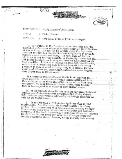Documentos OVNI de la CIA