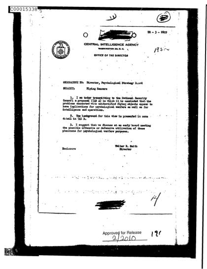 OVNI y la Guerra Psicológica