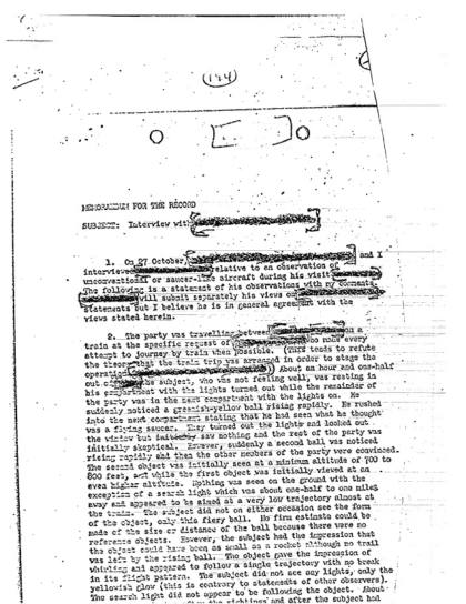 Testimonio de un viajero que vio un platillo