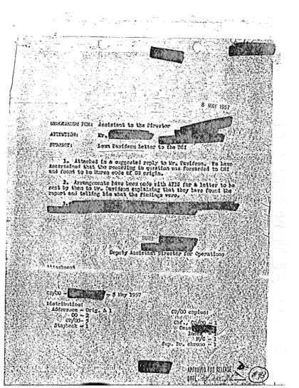 Documentos OVNI de la CIA