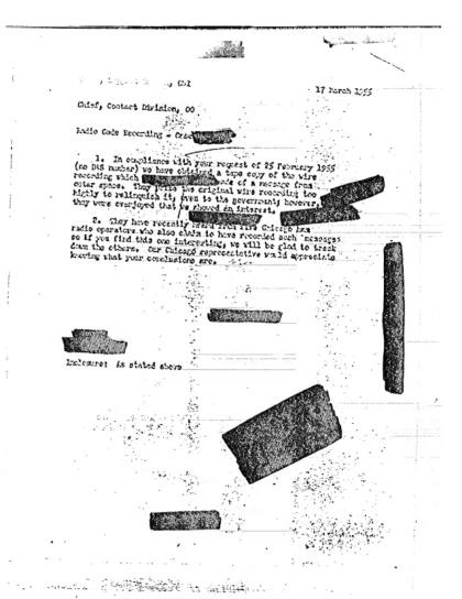 OVNI y documentos de la CIA