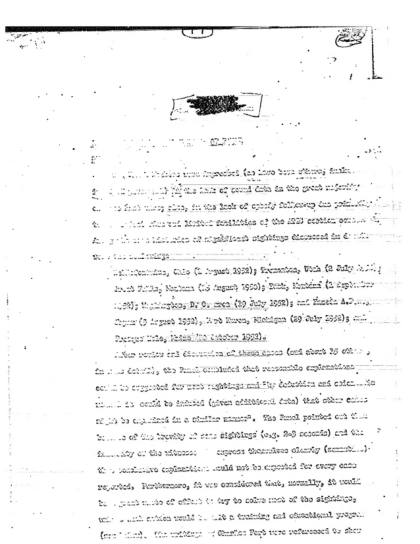 Documentos OVNI de la CIA
