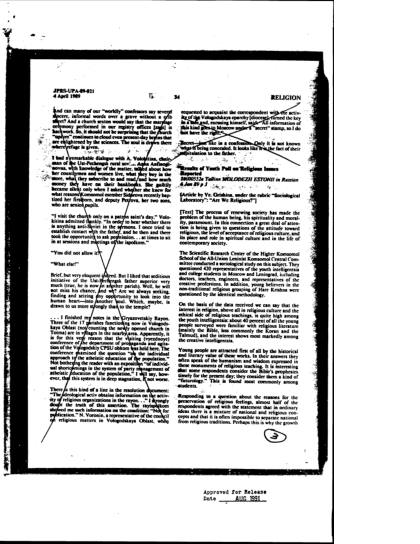 Documentos de la CIA sobre OVNI