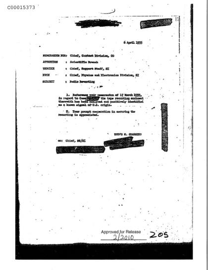 Documentos OVNI de la CIA