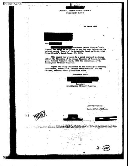 Panel Científico sobre OVNIs en 1953