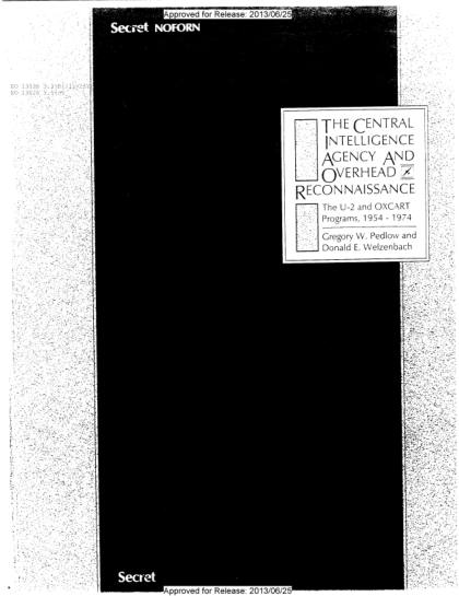 Los ojos secretos de América, la historia de los programas de espionaje aéreo U-2 y OXCART de la CIA (1954-1974)