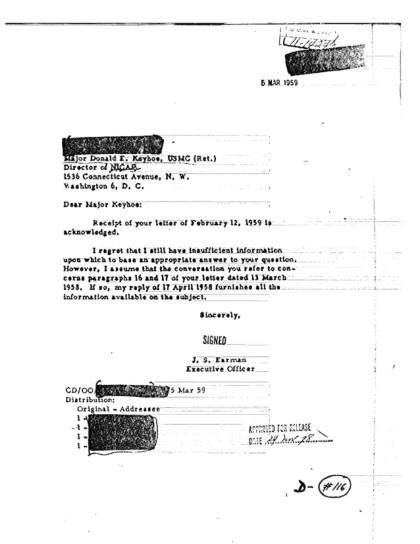 Documentos OVNI de la CIA