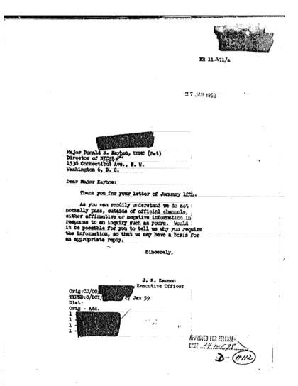 Documentos OVNI de la CIA