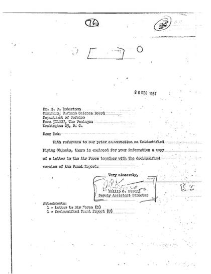 Documentos OVNI de la CIA