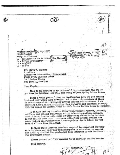 Documentos OVNI de la CIA
