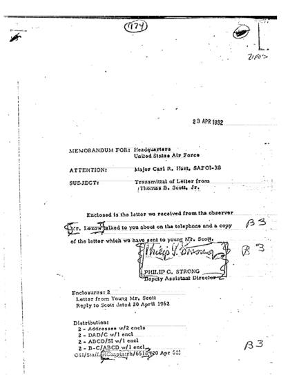 Documentos OVNI de la CIA