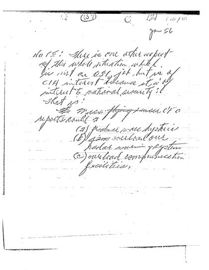 Documentos OVNI de la CIA