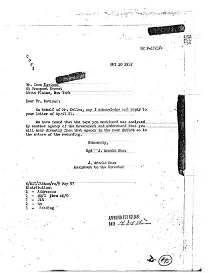 Documentos OVNI de la CIA
